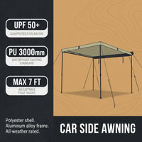 270 Degree Awning, 52 Sq.Ft Driver Side Vehicle Awning, UV50+ Waterproof Car Side Awnings with Carry Bag, All-Weather Overland Awnings Car Shelter for SUV Van Truck Camping — Results & Stats