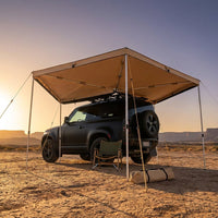 270 Degree Awning, 52 Sq.Ft Driver Side Vehicle Awning, UV50+ Waterproof Car Side Awnings with Carry Bag, All-Weather Overland Awnings Car Shelter for SUV Van Truck Camping — Studio Shot