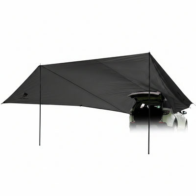 Car Tailgate Awning 19 X 16 FT, Waterproof Camping Shelter | Fits SUV, Truck, Van & Jeep, Easy Setup, UV Protection, Large Shade Coverage