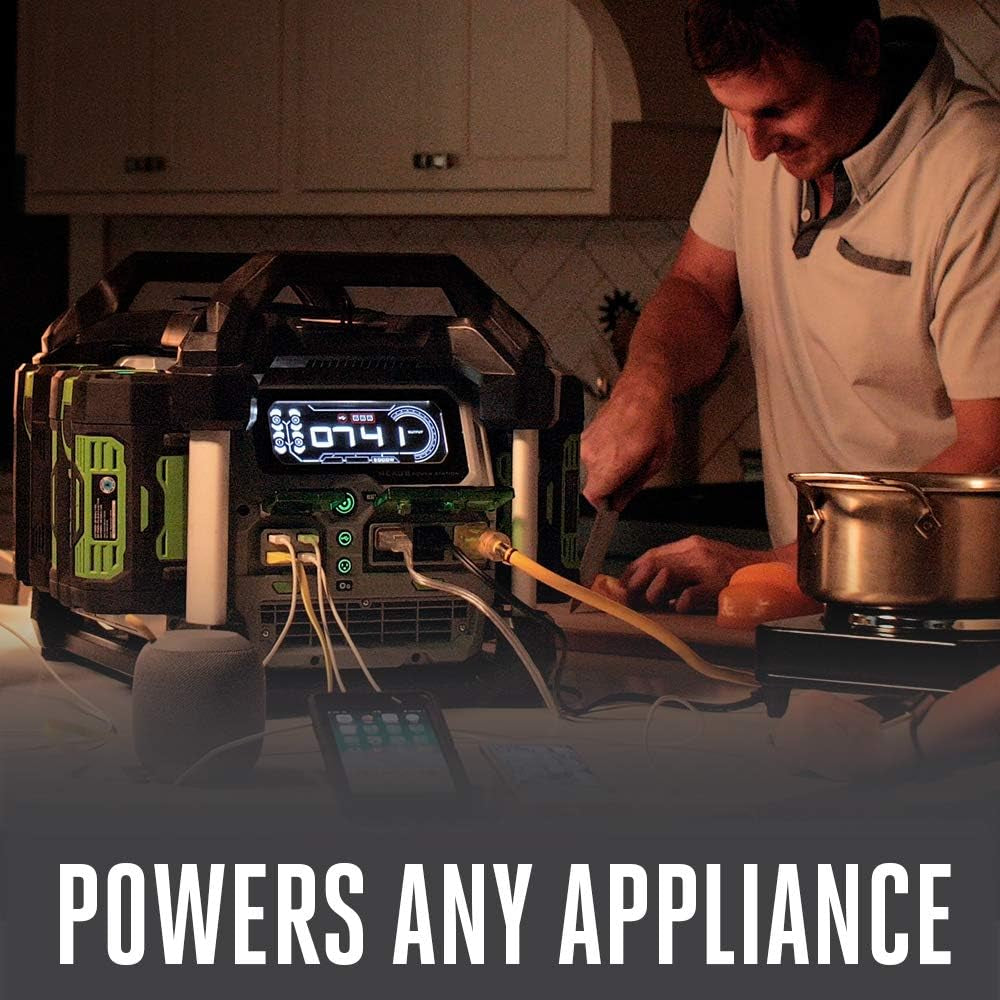EGO Power+ PST3041 3000W Nexus Portable Power Station for Indoor and Outdoor Use (4) 5.0Ah Battery Included