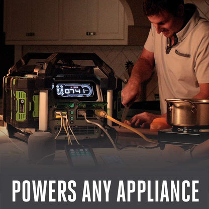 EGO Power+ PST3041 3000W Nexus Portable Power Station for Indoor and Outdoor Use (4) 5.0Ah Battery Included
