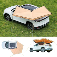 270 Degree Awning, 52 Sq.Ft Driver Side Vehicle Awning, UV50+ Waterproof Car Side Awnings with Carry Bag, All-Weather Overland Awnings Car Shelter for SUV Van Truck Camping