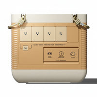 Portable Power Station Engineered for Camping, 1500Wh Capacity, 1800W Output, IP67 Waterproof Rating