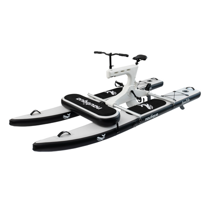 Nautiqua | BORACAY | Premium Catamaran Style Water Bike with Front Pad | 1 Person