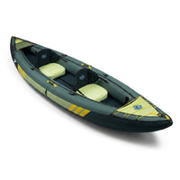 Inflatable Touring Kayak 1-Person & 2-Person with Waterproof Seat & Full Accessory Kit, Lightweight Recreational Kayak for Lake, River & Fishing — Studio Shot