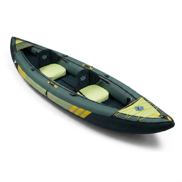Inflatable Touring Kayak 1-Person & 2-Person with Waterproof Seat & Full Accessory Kit, Lightweight Recreational Kayak for Lake, River & Fishing — Studio Shot