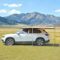 270 Degree Awning, 52 Sq.Ft Driver Side Vehicle Awning, UV50+ Waterproof Car Side Awnings with Carry Bag, All-Weather Overland Awnings Car Shelter for SUV Van Truck Camping
