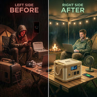 Ark - IP67 Portable Power Station — Before & After